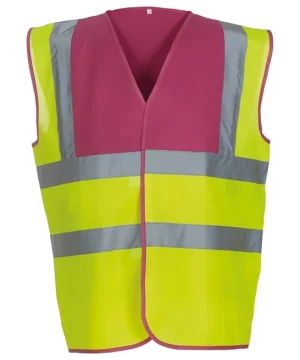 Hi-vis 2-band-and-braces waistcoat - YK001