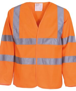 Hi-vis long sleeve waistcoat - YK007