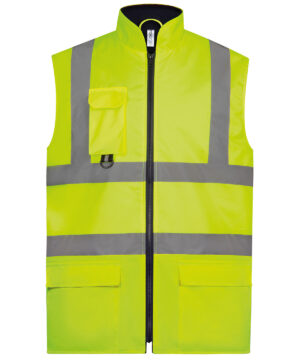 Hi-vis padded bodywarmer - YK105